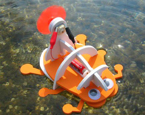 Diy Boat Electronics - Jouets éducatifs bioniques, modèle scientifique populaire