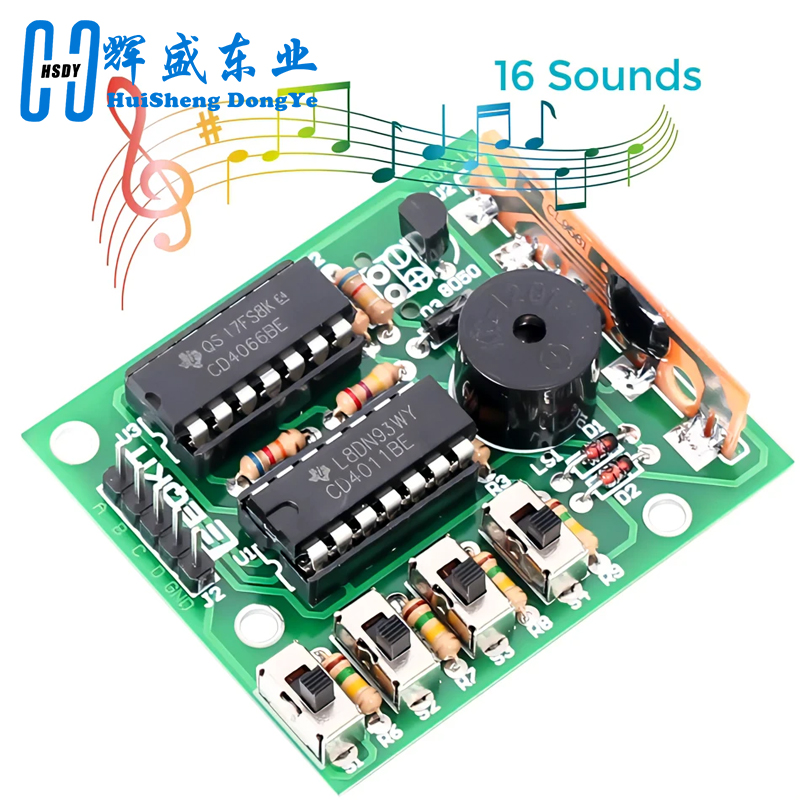 Diy Electronics Learning Kit - Boîte de son électronique pour Ardu37,