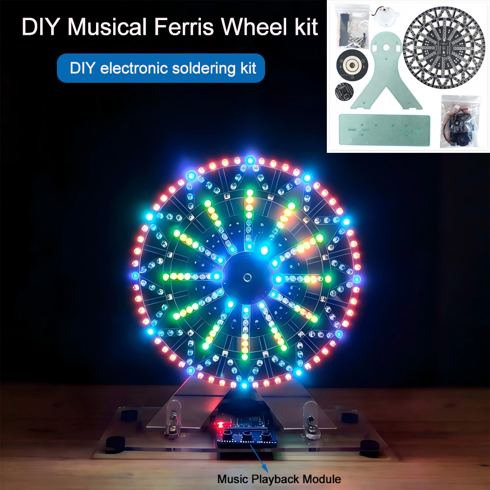 Diy Home Electronics - Kits électroniques DIY, grande roue musicale