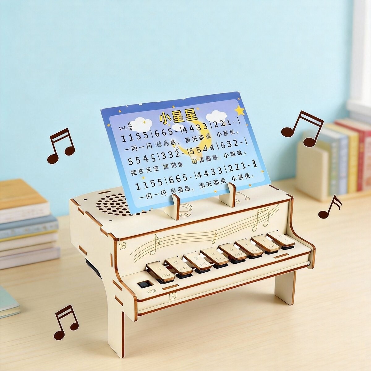 Diy Electronics Learning Kit - Kit d'assemblage de modèle de piano
