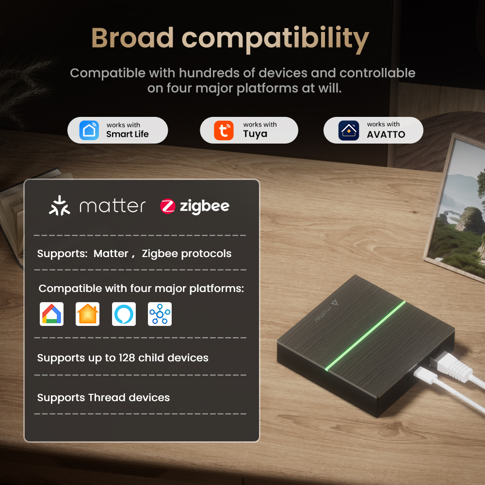 AVATTO Matter Smart Wired Gate - Diy Home Electronics avis et prix
