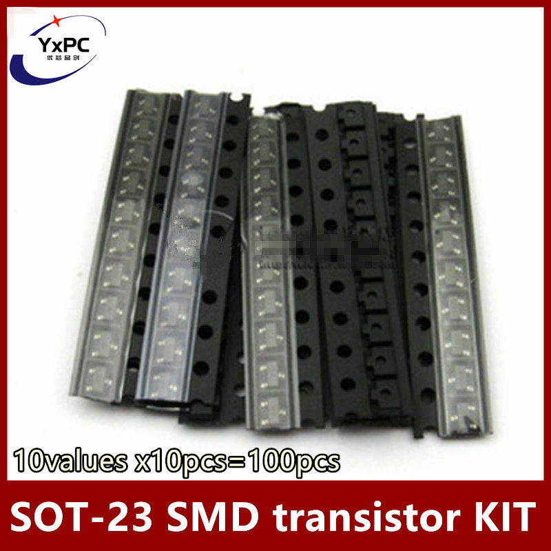 10 valeurs x10pcs = 100pcs SOT - Mosfet Transistor Set avis et prix