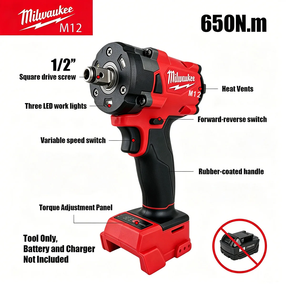 Clé à chocs sans fil sans bala - Milwaukee Drill M18 Fuel avis et prix