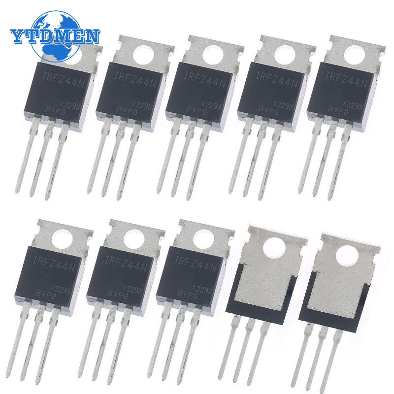 10 pièces Mosfet IRFZ44N TO220 - Mosfet Transistor Set avis et prix