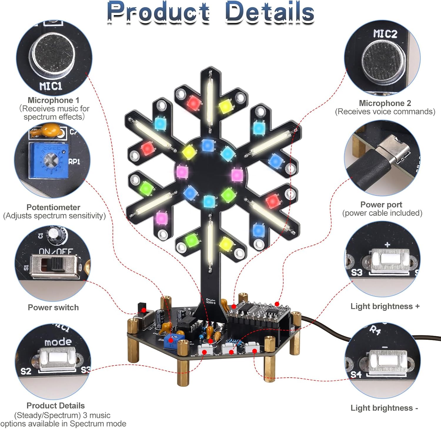 Kit de pratique de soudure à c - Diy Electronics Learning Kit avis et prix