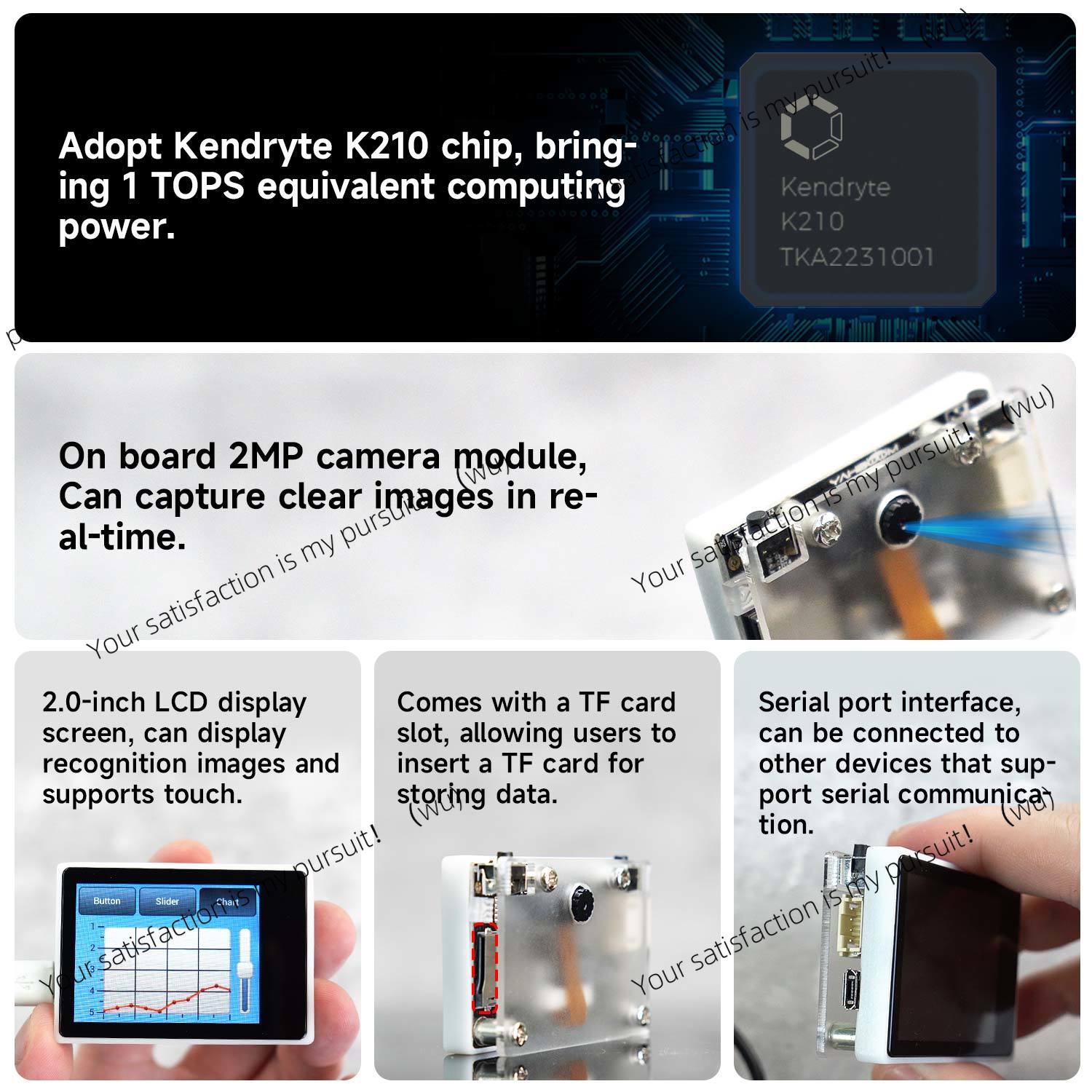 Module de reconnaissance visue - Diy Electronics Learning Kit avis et prix