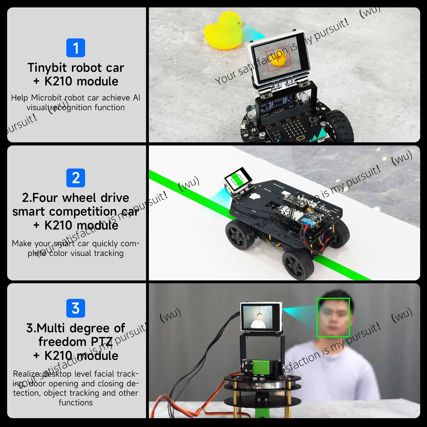 Module de reconnaissance visue - Diy Electronics Learning Kit avis et prix