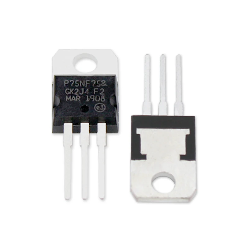 5/10 pièces STP75NF75 Transist - Mosfet Transistor Set avis et prix
