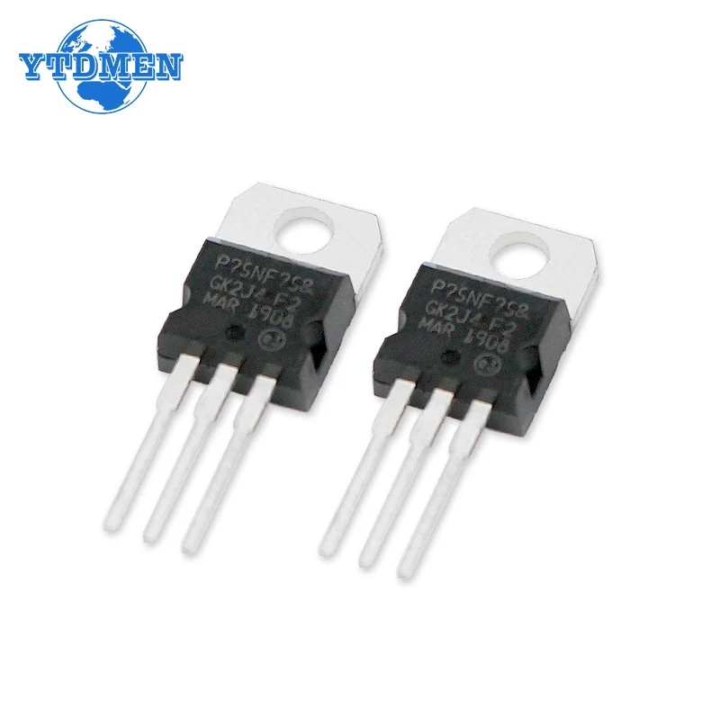 5/10 pièces STP75NF75 Transist - Mosfet Transistor Set avis et prix